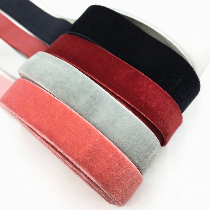 15mm 5 jardów aksamitna gumka  – Velvet Ribbon Roll recenzja i cena