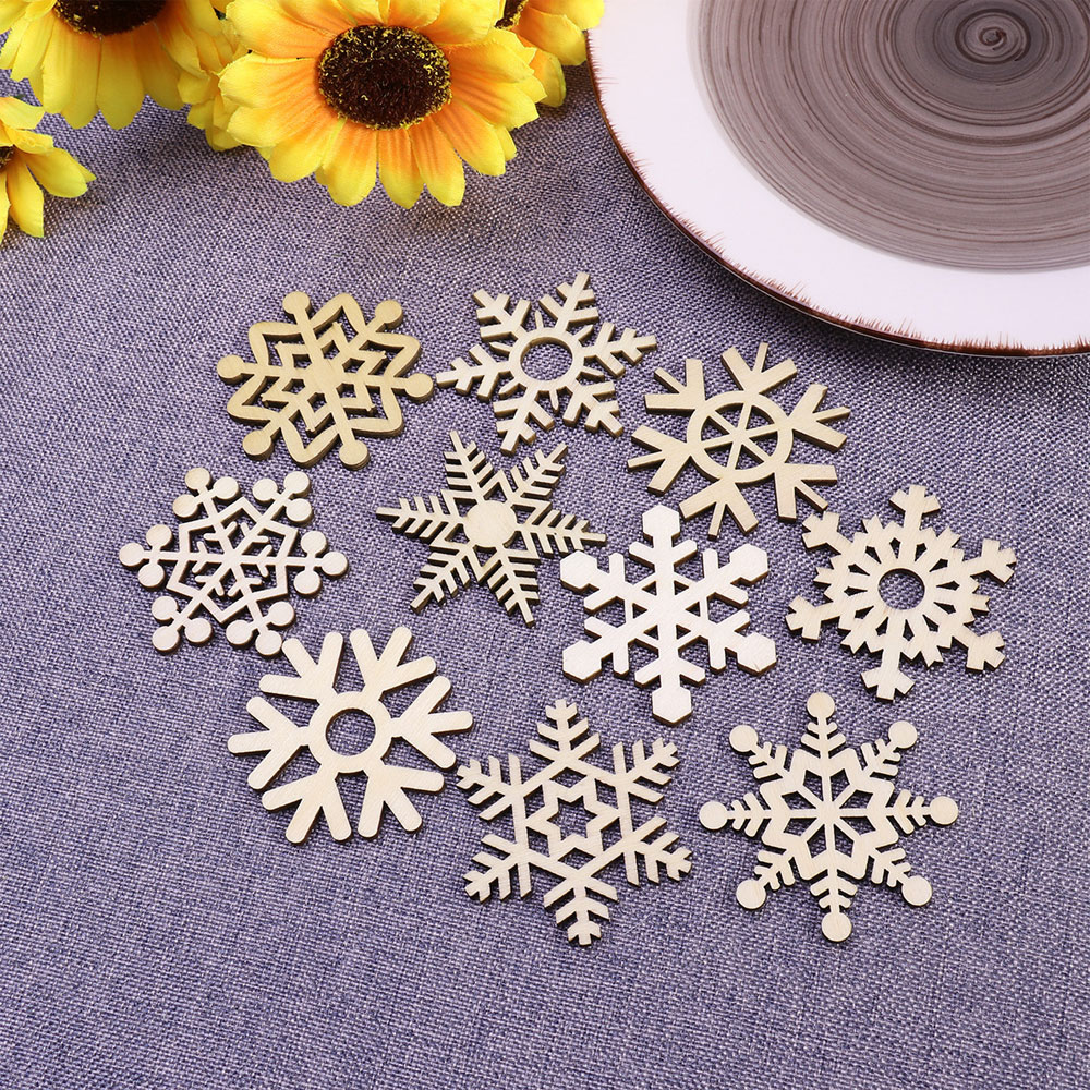10 szt. Ozdoby na choinkę DIY, – Christmas Craft Embellishment recenzja i cena