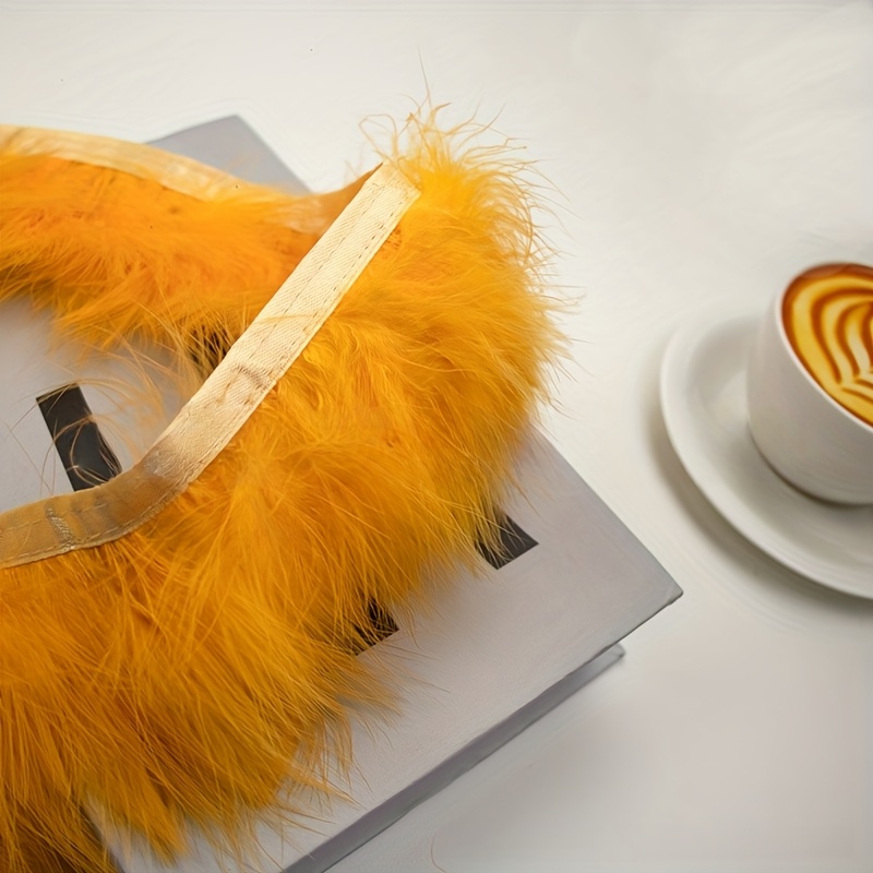 Puszyste pióra indycze, frędzl – Feather Trim Marabou recenzja i cena