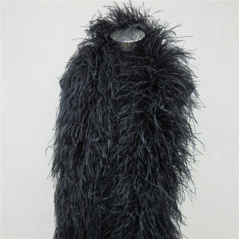 2 metry 6-warstwowe białe natu – Feather Trim Marabou recenzja i cena