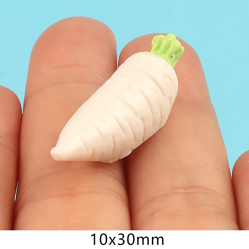 Urocze żywiczne mini warzywa,  – Christmas Craft Embellishment recenzja i cena